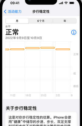 千阳iPhone手机维修如何在iPhone开启'步行稳定性通知'