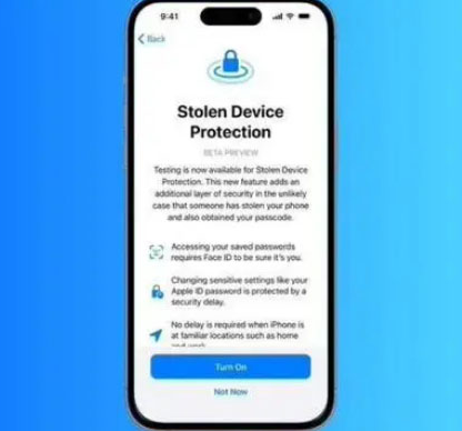 千阳苹果授权维修店分享被盗设备保护功能开启方法 